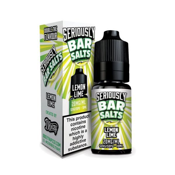 Seriously Bar Salt 10ml E-liquids Nic Salts - Box of 10 - Vape Club Wholesale